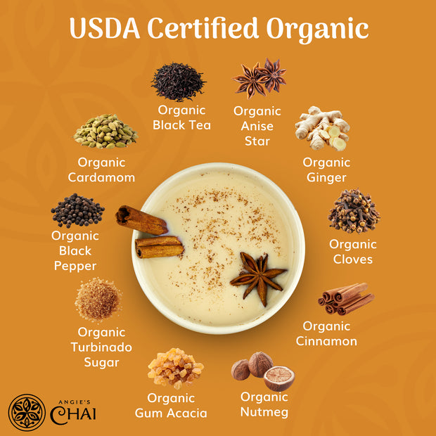 Angie's Chai Sweet & Spicy Organic Chai Powder
