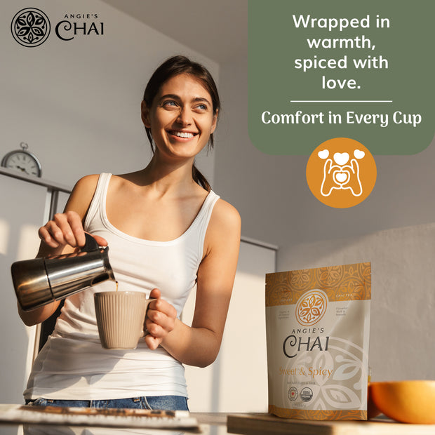 Angie's Chai Sweet & Spicy Organic Chai Powder